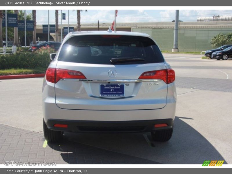 Silver Moon / Ebony 2015 Acura RDX Technology