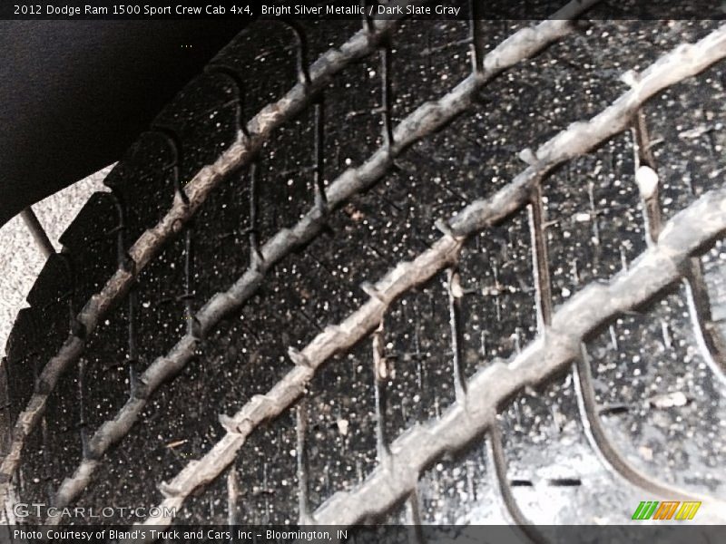 Bright Silver Metallic / Dark Slate Gray 2012 Dodge Ram 1500 Sport Crew Cab 4x4