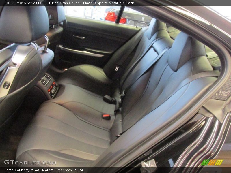 Rear Seat of 2015 6 Series B6 Bi-Turbo Gran Coupe