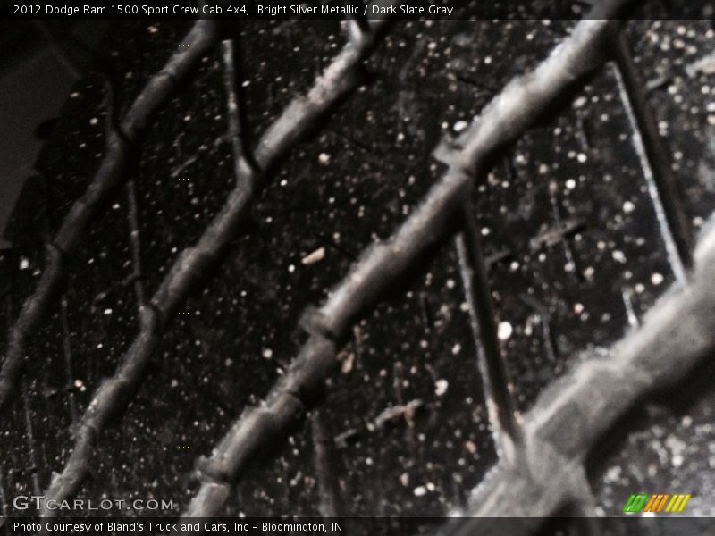 Bright Silver Metallic / Dark Slate Gray 2012 Dodge Ram 1500 Sport Crew Cab 4x4