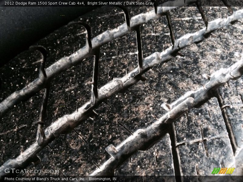 Bright Silver Metallic / Dark Slate Gray 2012 Dodge Ram 1500 Sport Crew Cab 4x4