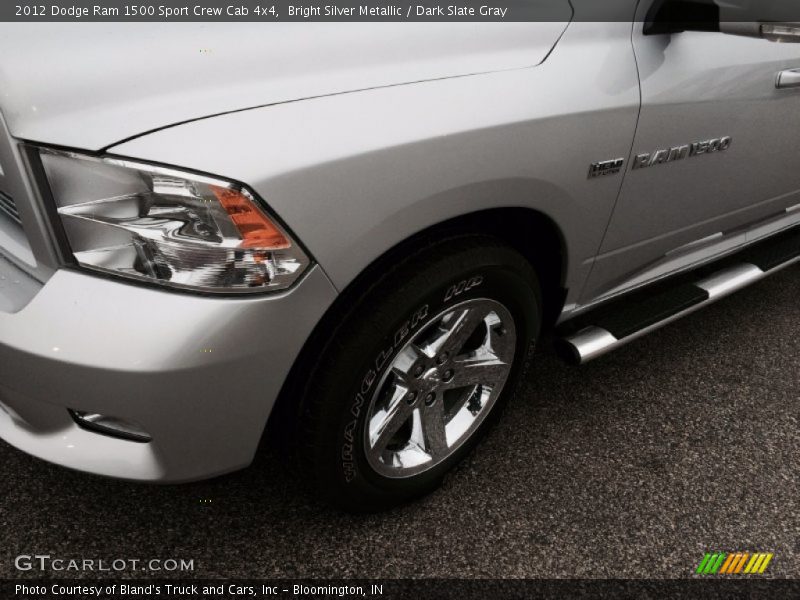 Bright Silver Metallic / Dark Slate Gray 2012 Dodge Ram 1500 Sport Crew Cab 4x4