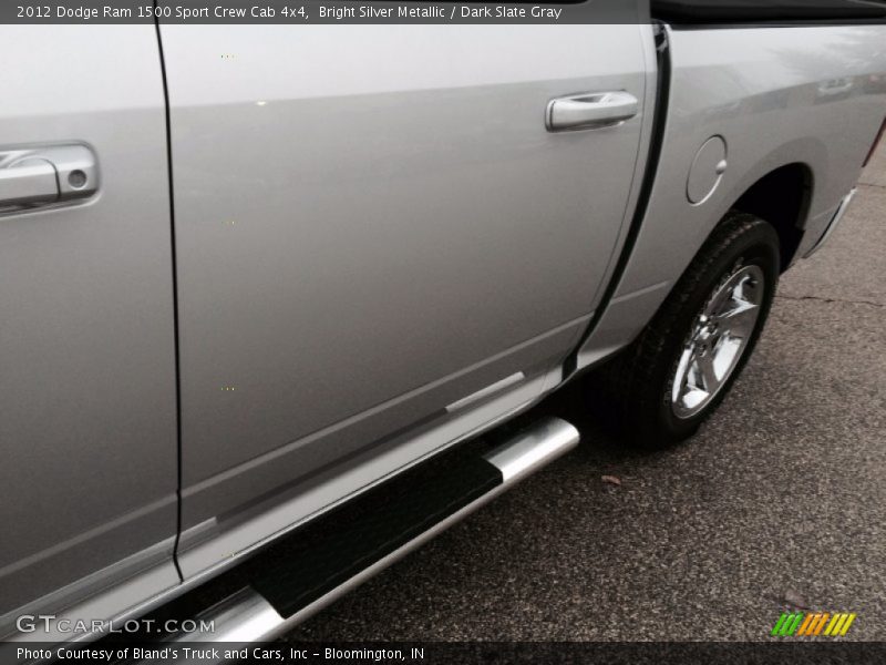 Bright Silver Metallic / Dark Slate Gray 2012 Dodge Ram 1500 Sport Crew Cab 4x4