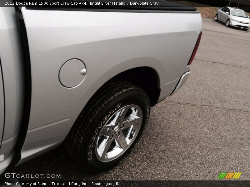 Bright Silver Metallic / Dark Slate Gray 2012 Dodge Ram 1500 Sport Crew Cab 4x4