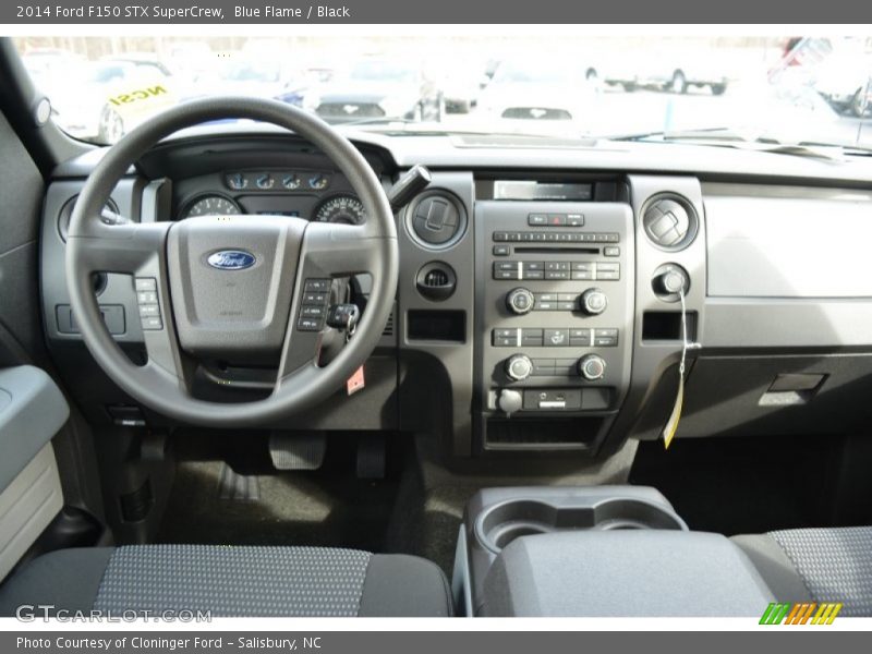 Blue Flame / Black 2014 Ford F150 STX SuperCrew