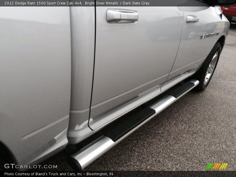 Bright Silver Metallic / Dark Slate Gray 2012 Dodge Ram 1500 Sport Crew Cab 4x4