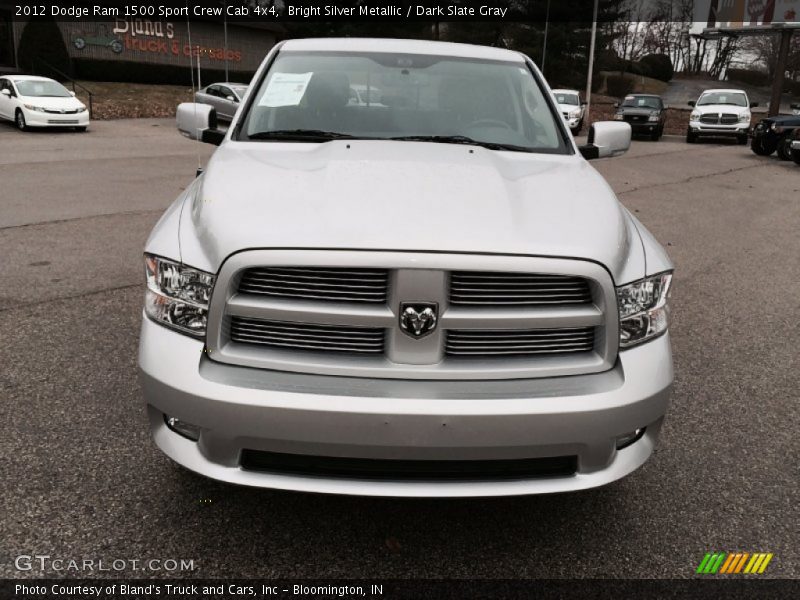 Bright Silver Metallic / Dark Slate Gray 2012 Dodge Ram 1500 Sport Crew Cab 4x4