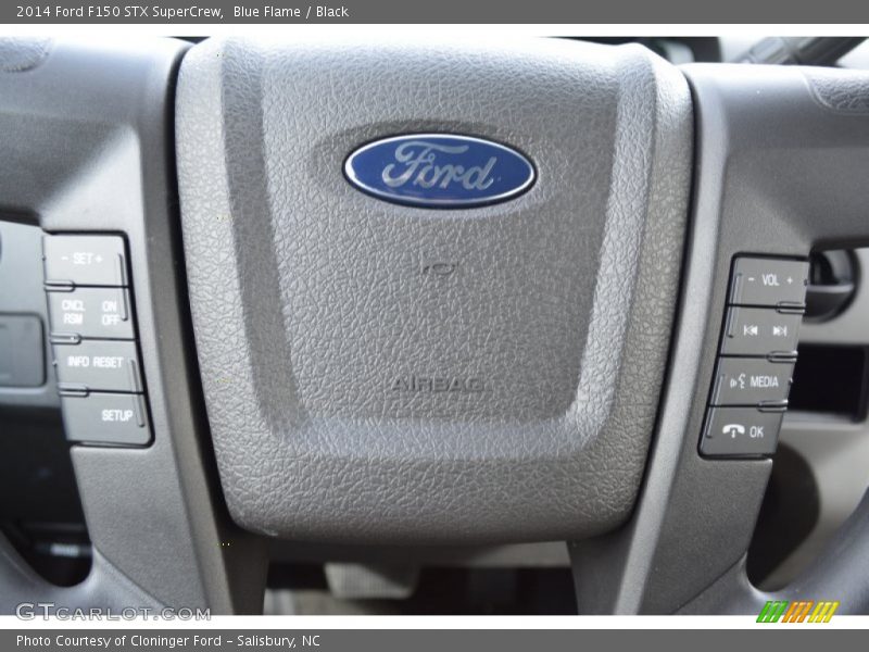 Blue Flame / Black 2014 Ford F150 STX SuperCrew