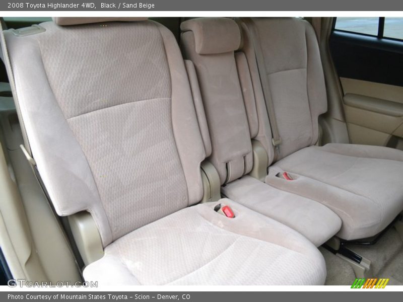 Black / Sand Beige 2008 Toyota Highlander 4WD