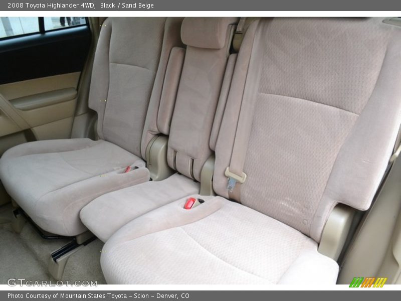 Black / Sand Beige 2008 Toyota Highlander 4WD