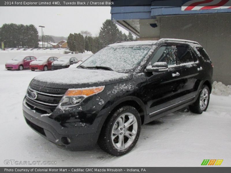 Tuxedo Black / Charcoal Black 2014 Ford Explorer Limited 4WD