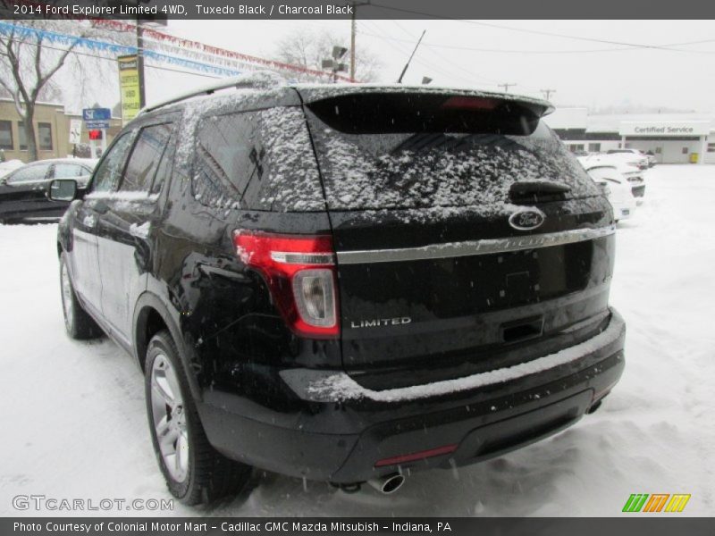 Tuxedo Black / Charcoal Black 2014 Ford Explorer Limited 4WD