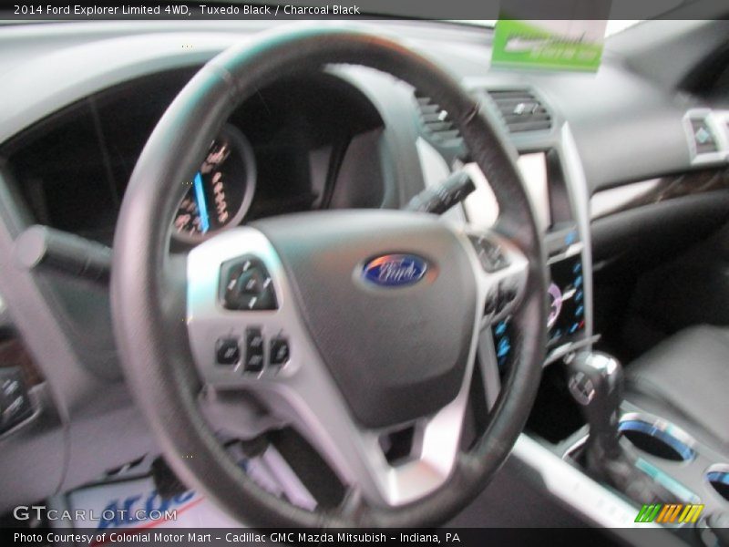 Tuxedo Black / Charcoal Black 2014 Ford Explorer Limited 4WD