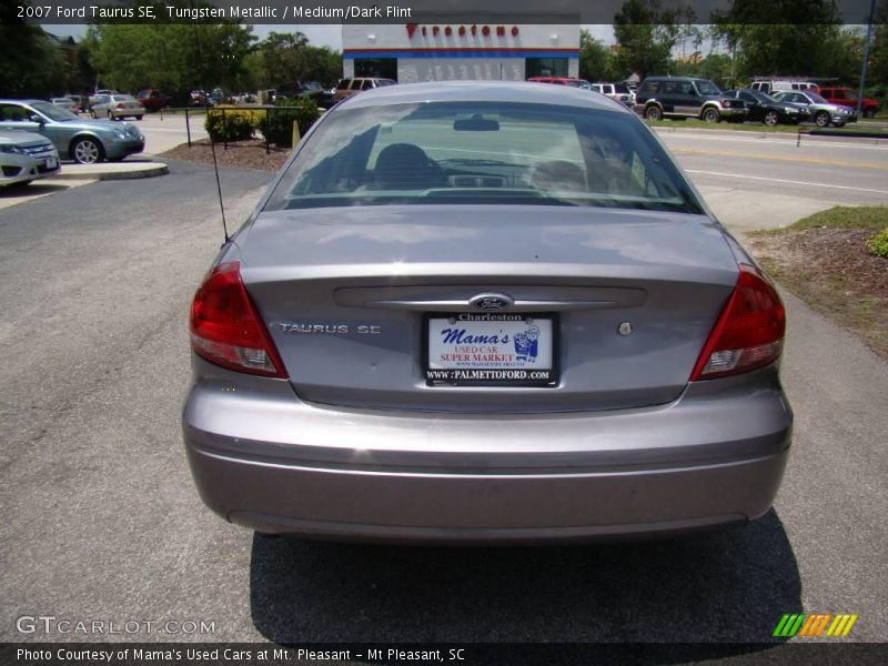 Tungsten Metallic / Medium/Dark Flint 2007 Ford Taurus SE