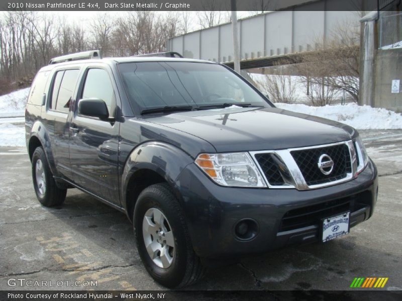 Dark Slate Metallic / Graphite 2010 Nissan Pathfinder LE 4x4