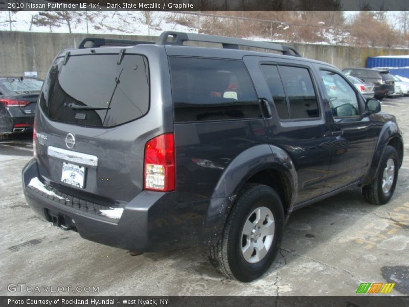 Dark Slate Metallic / Graphite 2010 Nissan Pathfinder LE 4x4