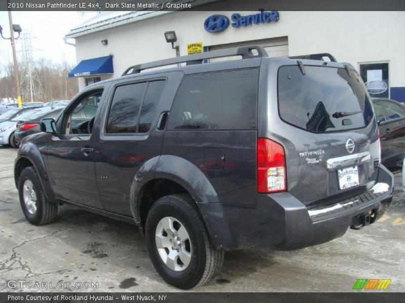Dark Slate Metallic / Graphite 2010 Nissan Pathfinder LE 4x4