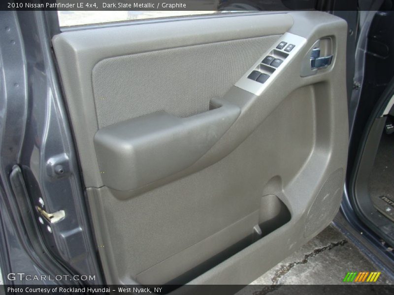 Dark Slate Metallic / Graphite 2010 Nissan Pathfinder LE 4x4