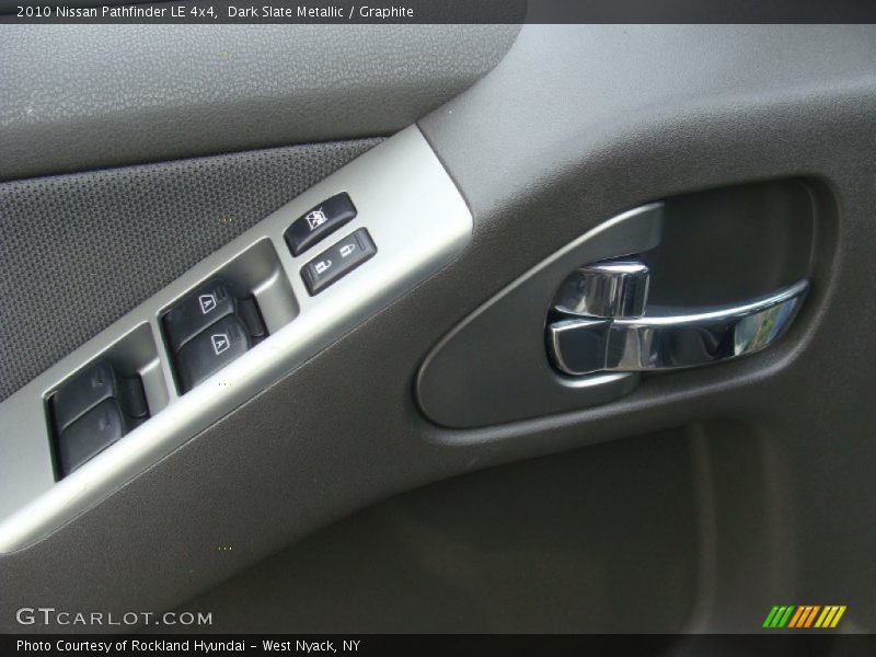 Dark Slate Metallic / Graphite 2010 Nissan Pathfinder LE 4x4