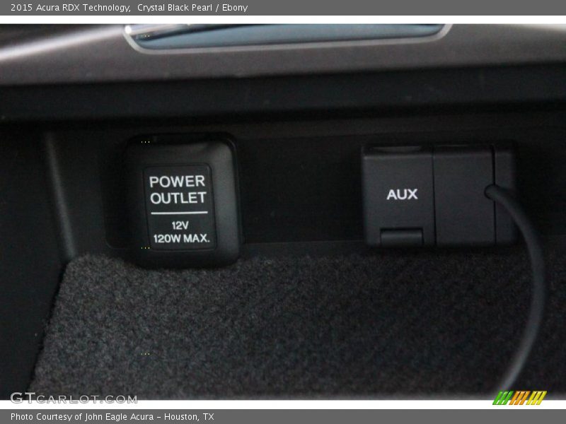 Crystal Black Pearl / Ebony 2015 Acura RDX Technology