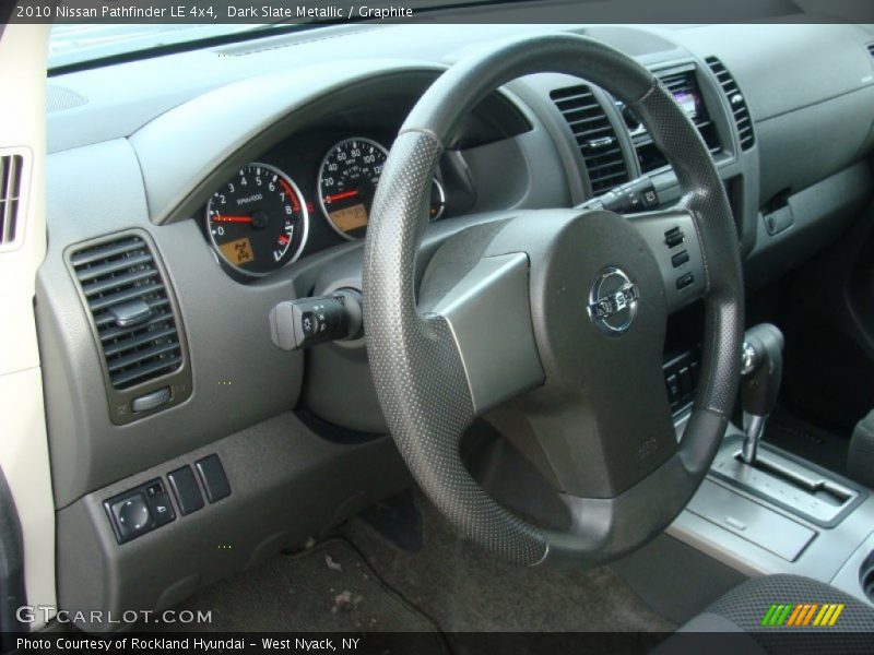 Dark Slate Metallic / Graphite 2010 Nissan Pathfinder LE 4x4
