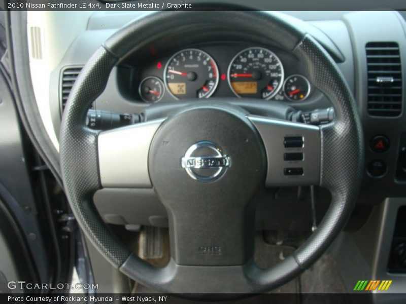 Dark Slate Metallic / Graphite 2010 Nissan Pathfinder LE 4x4
