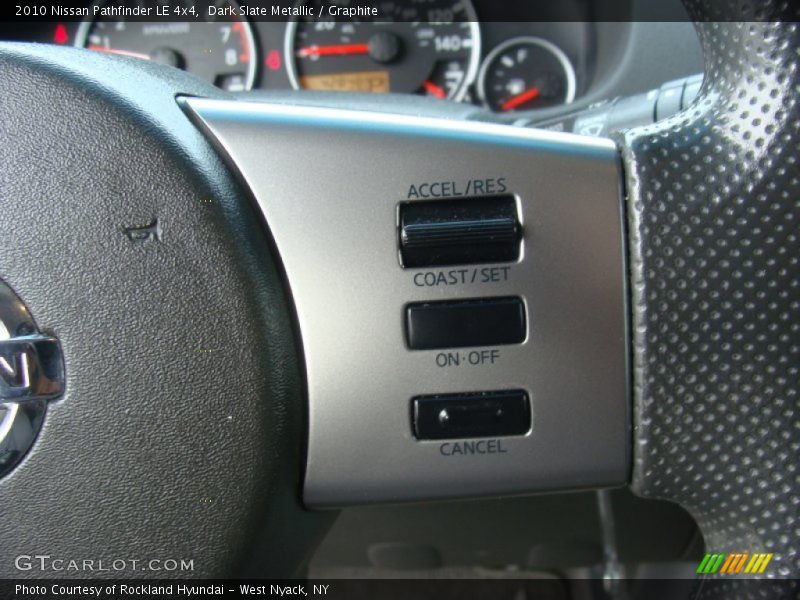 Dark Slate Metallic / Graphite 2010 Nissan Pathfinder LE 4x4
