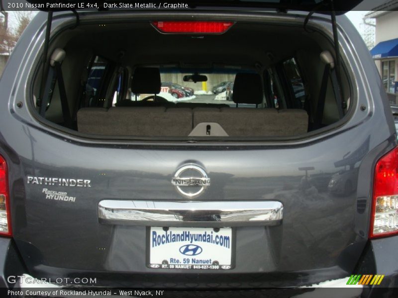 Dark Slate Metallic / Graphite 2010 Nissan Pathfinder LE 4x4