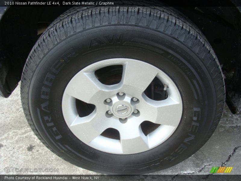 Dark Slate Metallic / Graphite 2010 Nissan Pathfinder LE 4x4