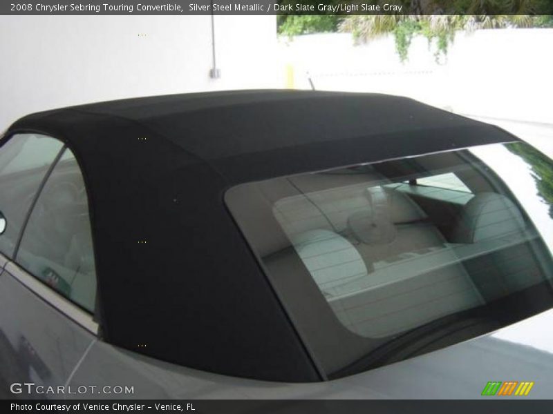 Silver Steel Metallic / Dark Slate Gray/Light Slate Gray 2008 Chrysler Sebring Touring Convertible
