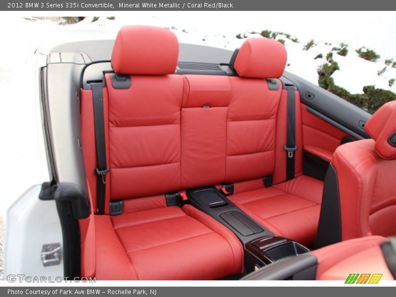 Rear Seat of 2012 3 Series 335i Convertible