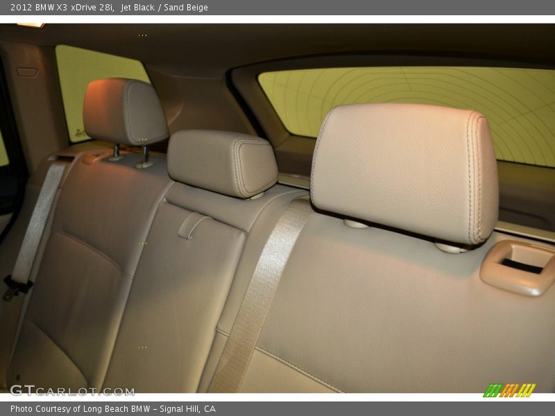 Jet Black / Sand Beige 2012 BMW X3 xDrive 28i