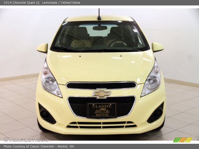 Lemonade / Yellow/Yellow 2014 Chevrolet Spark LS