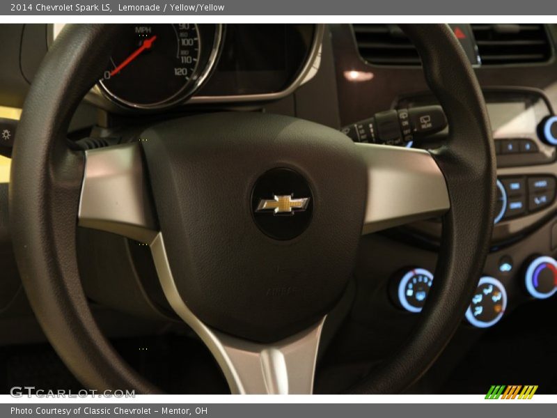 Lemonade / Yellow/Yellow 2014 Chevrolet Spark LS