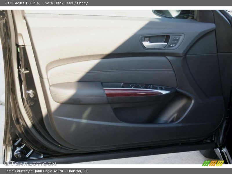 Crystal Black Pearl / Ebony 2015 Acura TLX 2.4