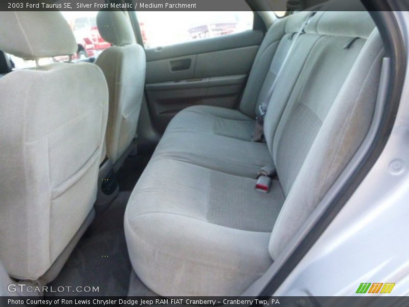 Silver Frost Metallic / Medium Parchment 2003 Ford Taurus SE