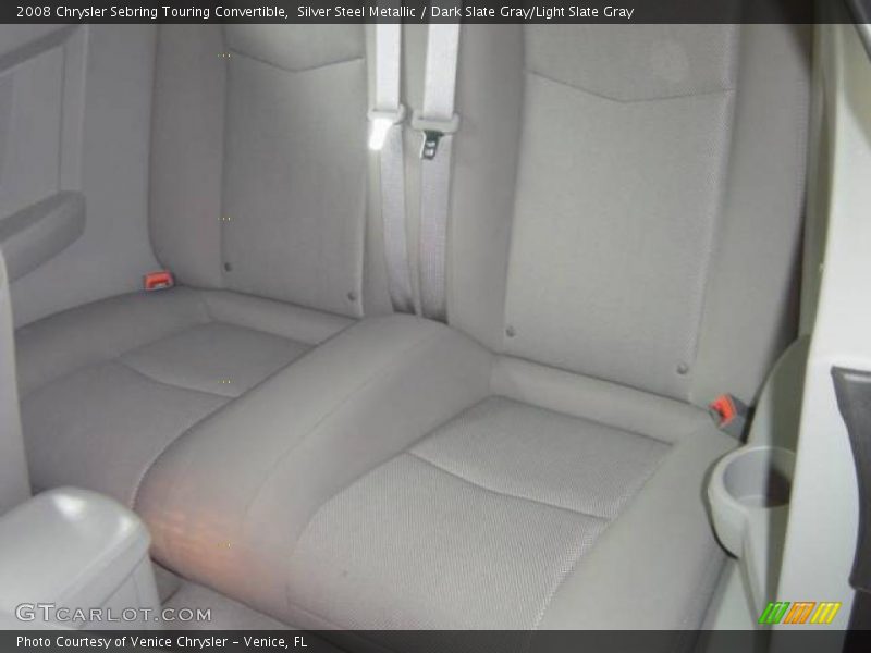 Silver Steel Metallic / Dark Slate Gray/Light Slate Gray 2008 Chrysler Sebring Touring Convertible