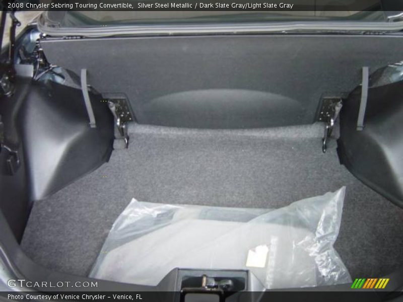 Silver Steel Metallic / Dark Slate Gray/Light Slate Gray 2008 Chrysler Sebring Touring Convertible
