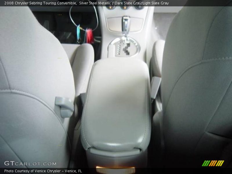Silver Steel Metallic / Dark Slate Gray/Light Slate Gray 2008 Chrysler Sebring Touring Convertible