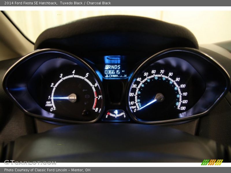 Tuxedo Black / Charcoal Black 2014 Ford Fiesta SE Hatchback