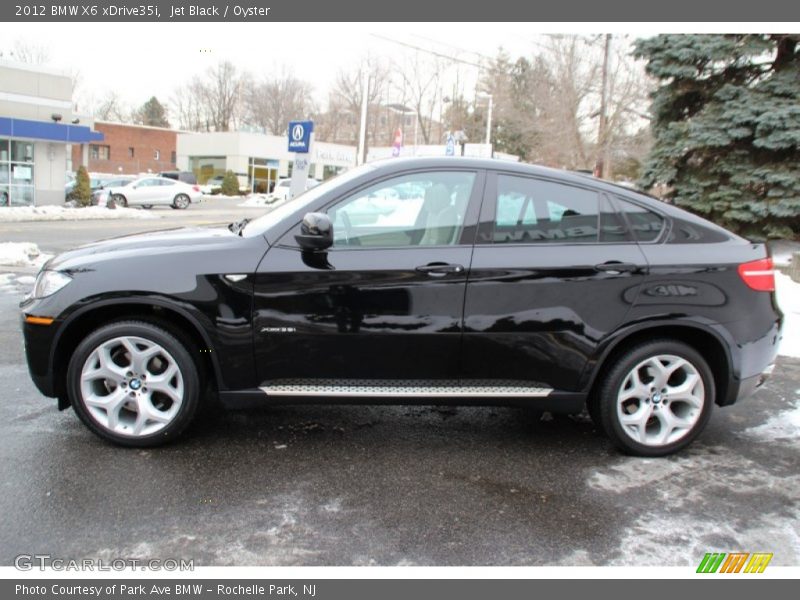 Jet Black / Oyster 2012 BMW X6 xDrive35i