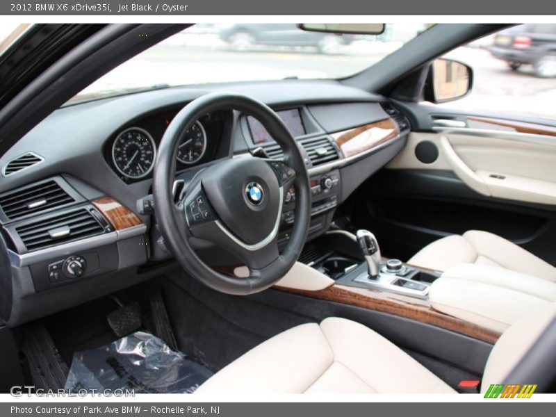 Jet Black / Oyster 2012 BMW X6 xDrive35i