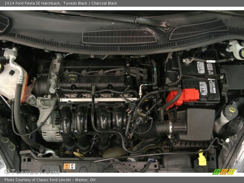 Tuxedo Black / Charcoal Black 2014 Ford Fiesta SE Hatchback