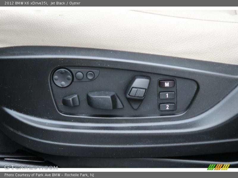 Jet Black / Oyster 2012 BMW X6 xDrive35i