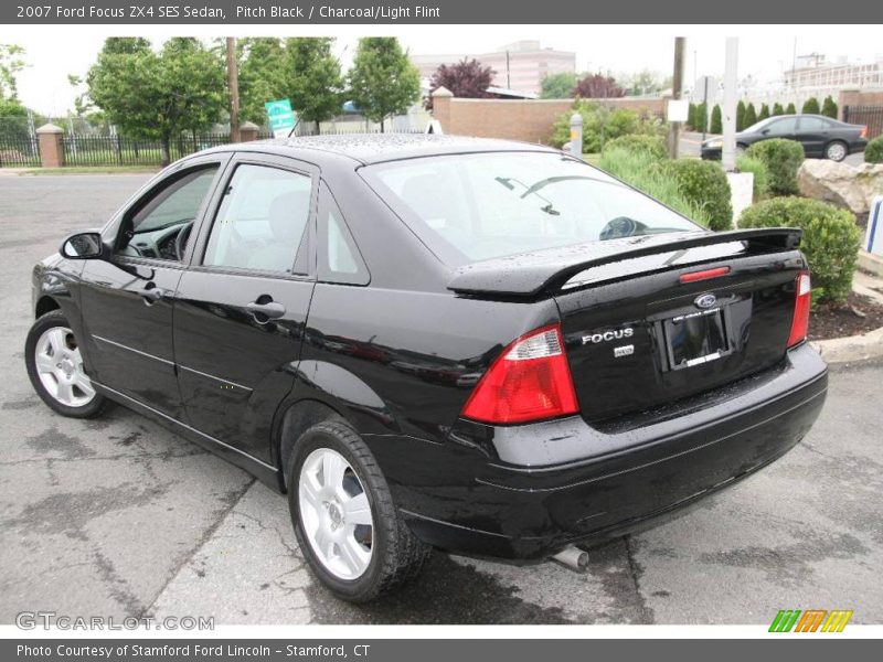 Pitch Black / Charcoal/Light Flint 2007 Ford Focus ZX4 SES Sedan
