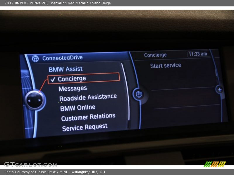 Vermilion Red Metallic / Sand Beige 2012 BMW X3 xDrive 28i