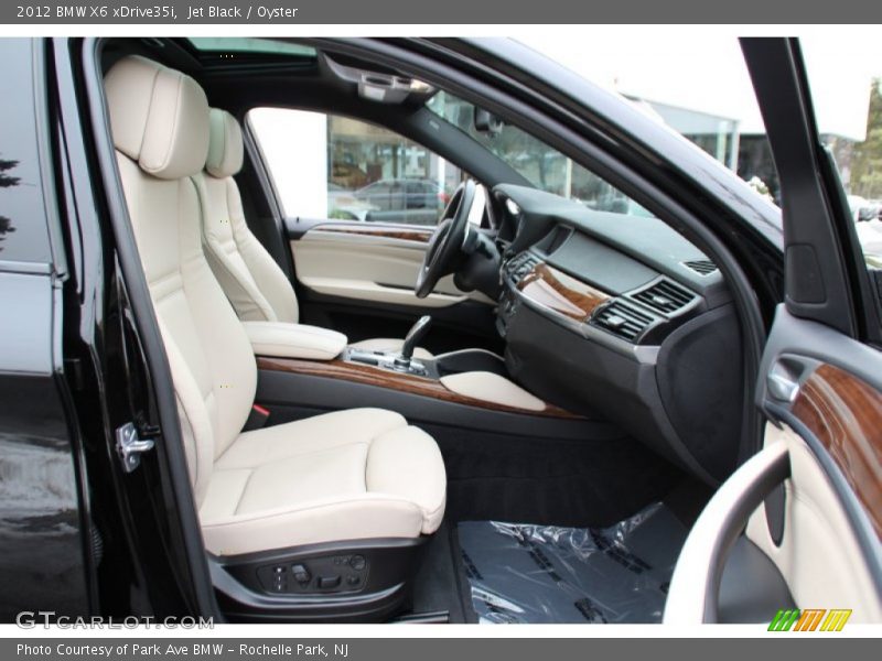 Jet Black / Oyster 2012 BMW X6 xDrive35i