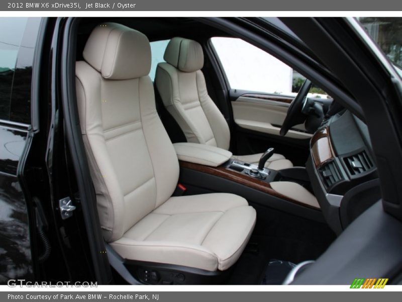 Jet Black / Oyster 2012 BMW X6 xDrive35i