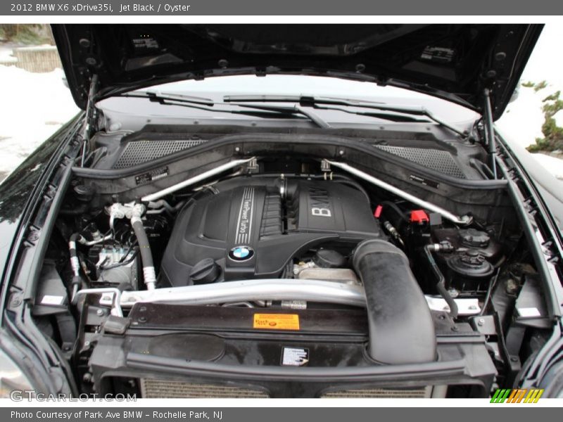 Jet Black / Oyster 2012 BMW X6 xDrive35i