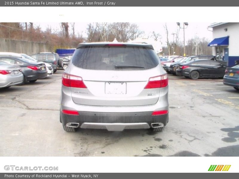 Iron Frost / Gray 2015 Hyundai Santa Fe Limited Ultimate AWD